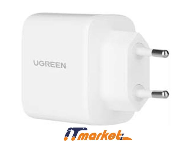 Ugreen CD275 65W 2C1A Fast Charger (White) EU 2 Ugreen CD275 65W 2C1A Fast Charger (White) EU 2