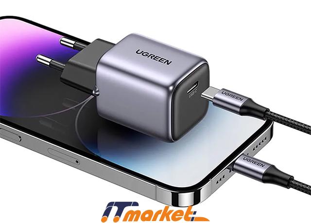 Ugreen CD318 Nexode mini 20W Charger EU 3 Ugreen CD318 Nexode mini 20W Charger EU 3