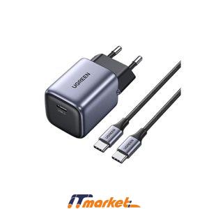 Ugreen CD319 Nexode 30W USB-C PD GaN Fast Charger EU (Space Gray) 2