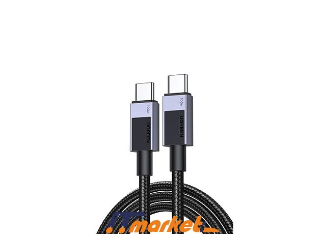 Ugreen L512 USB-C to USB-C PD Fast Charging Cable 5A Max Space Gray 1m 2 Ugreen L512 USB-C to USB-C PD Fast Charging Cable 5A Max Space Gray 1m 2