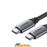 Ugreen US161 USB 3.1 Type C Male to Type C Male Nickel Plating Aluminum Shell 1.5 3