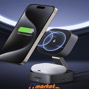 Ugreen W526 2-in-1 Magnetic Wireless Charger -1