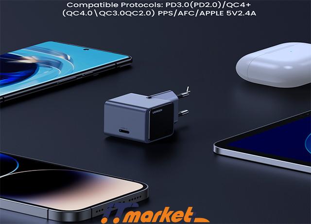 Ugreen X503 Nexode S 30W USB-C GaN Fast Charger EU 3 Ugreen X503 Nexode S 30W USB-C GaN Fast Charger EU 3