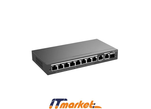 10-Port Gigabit Smart PoE Switch Reyee RG-ES210GS-P-2 10-Port Gigabit Smart PoE Switch Reyee RG-ES210GS-P-2