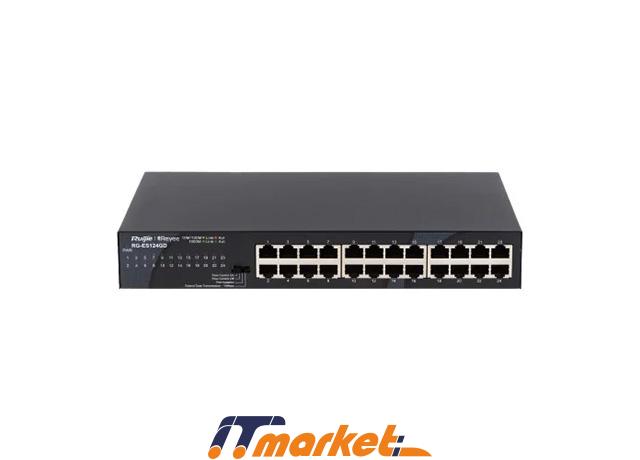 24-Port Gigabit Switch Reyee RG-ES124GD 24-Port Gigabit Switch Reyee RG-ES124GD