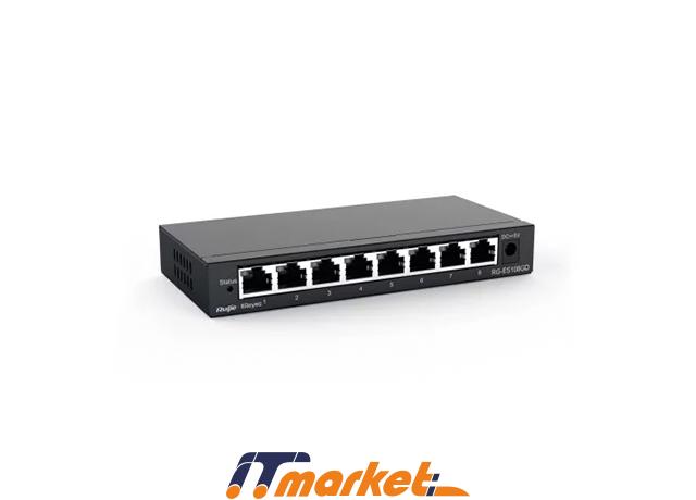 8-Port Gigabit Switch Reyee RG-ES108GD 2 8-Port Gigabit Switch Reyee RG-ES108GD 2