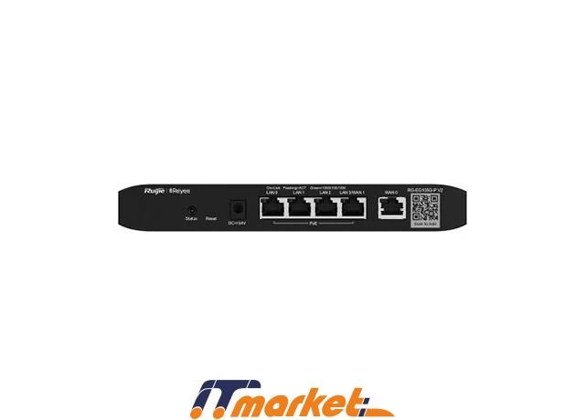 Reyee RG-EG105G-P V2 Gigabit Cloud Managed PoE Router 2 Reyee RG-EG105G-P V2 Gigabit Cloud Managed PoE Router 2