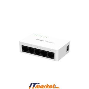 Reyee Switch RG-ES05F (5-Port 10-100 Mbps Unmanaged Non-PoE Switch, Plastic Case) 1 Reyee Switch RG-ES05F (5-Port 10-100 Mbps Unmanaged Non-PoE Switch, Plastic Case) 1