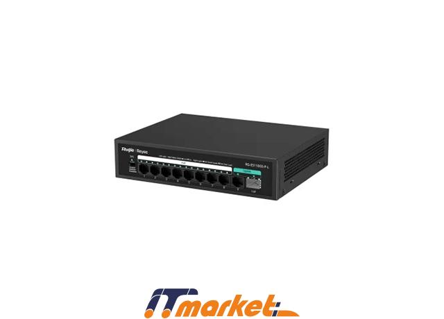 Reyee Switch RG-ES110GS-P-L(10-Port 10-1000 Mb Unmanaged) 3 Reyee Switch RG-ES110GS-P-L(10-Port 10-1000 Mb Unmanaged) 3