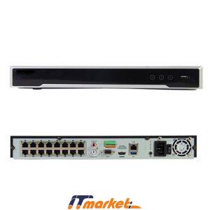Hikvision DS-7616NI-K2-16P (16-ch-2 HDD) 1U 16 PoE 4K NVR 3